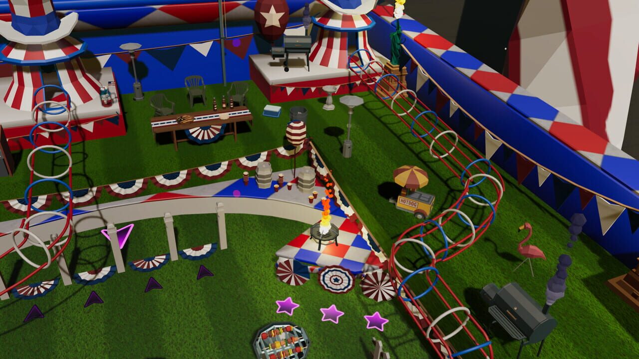 Roxy Raccoon's Pinball Panic: American Anniversary Image