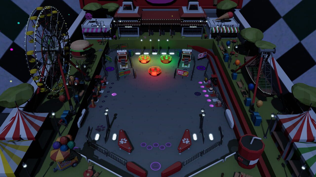 Roxy Raccoon's Pinball Panic: Paradise Parks Image