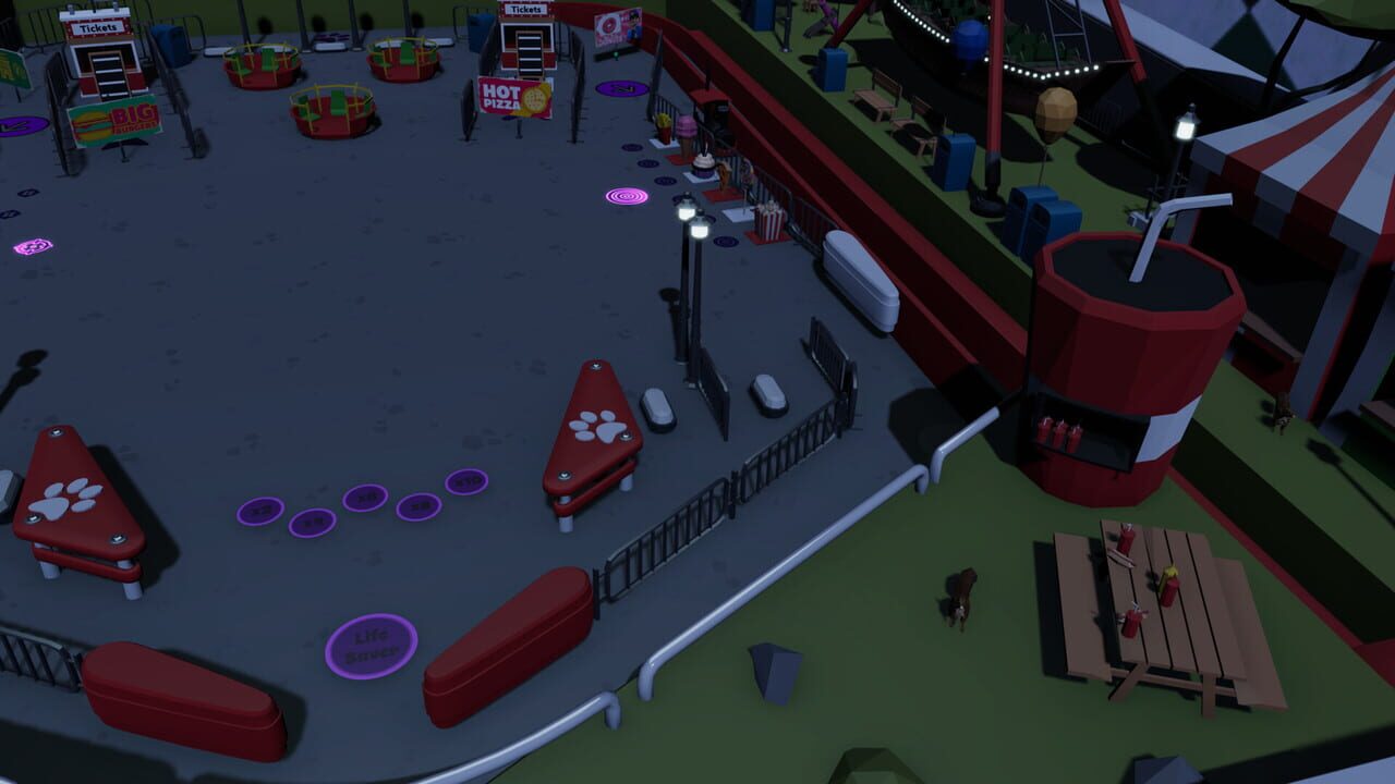 Roxy Raccoon's Pinball Panic: Paradise Parks Image