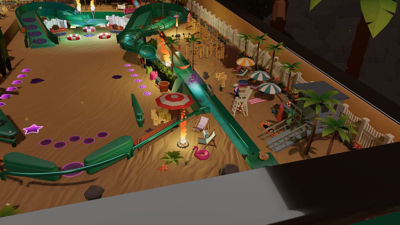 Roxy Raccoon's Pinball Panic: Tropical Treats Image