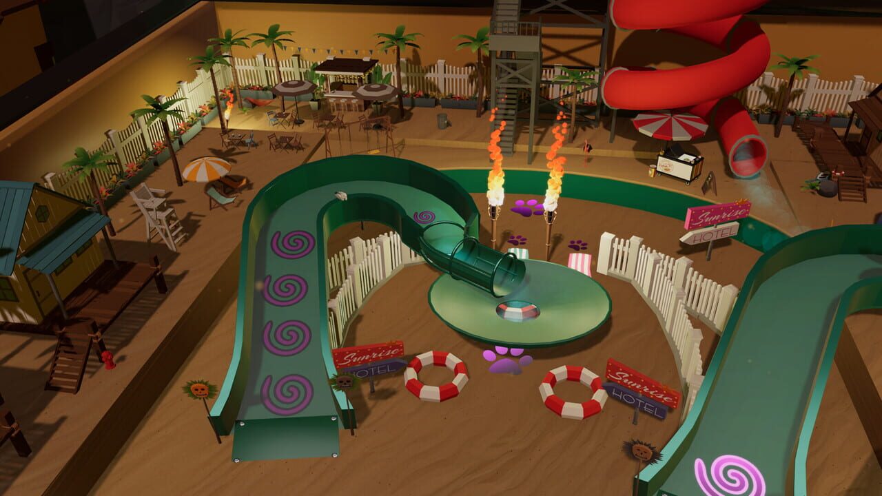Roxy Raccoon's Pinball Panic: Tropical Treats Image