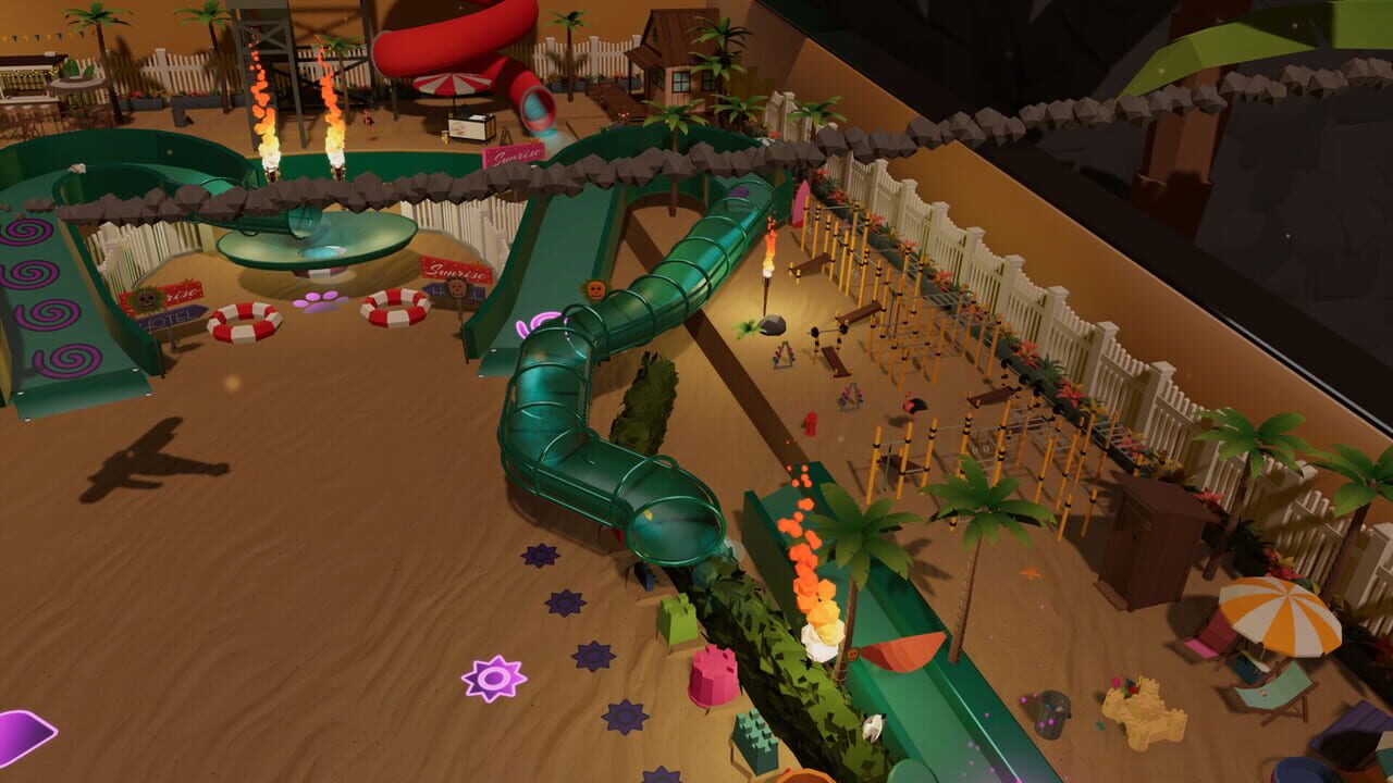 Roxy Raccoon's Pinball Panic: Tropical Treats Image