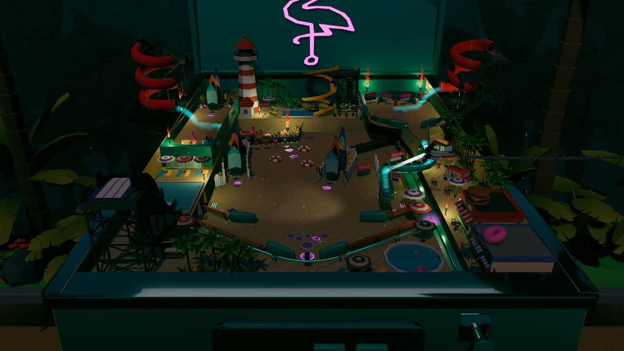 Roxy Raccoon's Pinball Panic: Tropical Treats Image