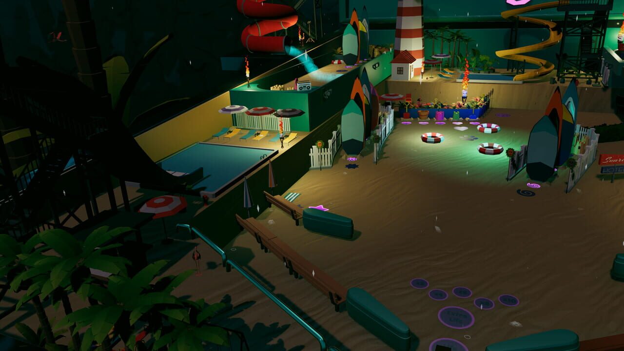 Roxy Raccoon's Pinball Panic: Tropical Treats Image