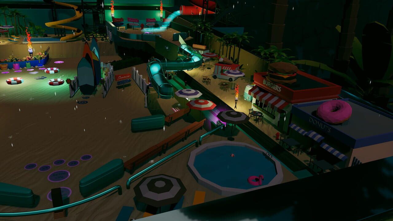 Roxy Raccoon's Pinball Panic: Tropical Treats Image