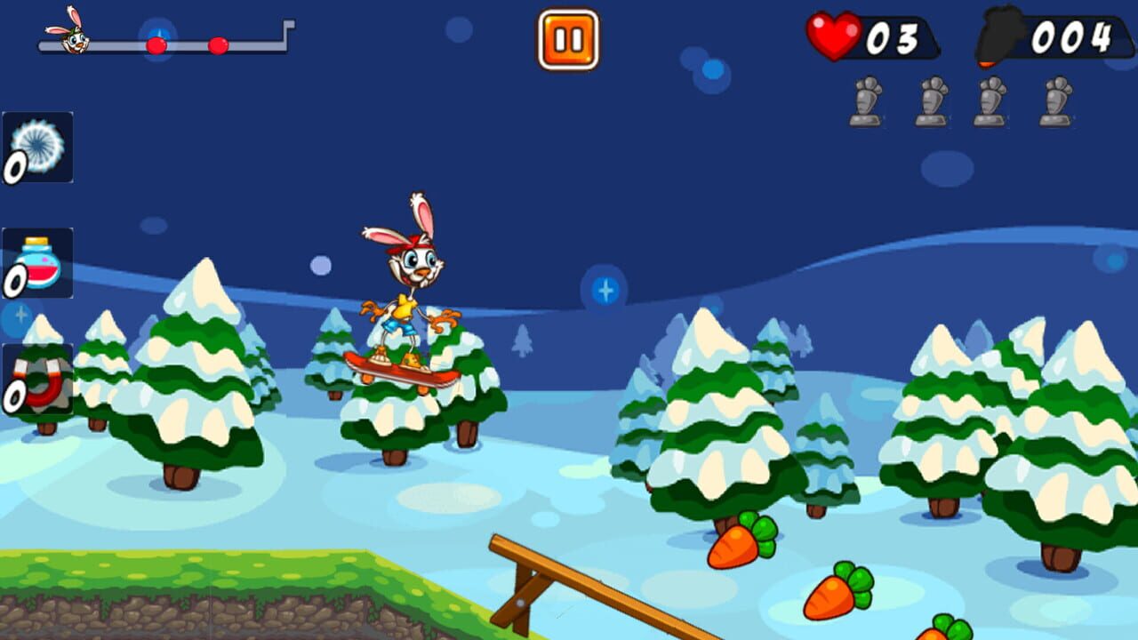 Rabbit on Skateboard — Screenshot 5