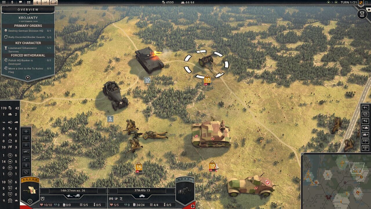 Panzer Corps 2: War Stories - Fall of Poland Image