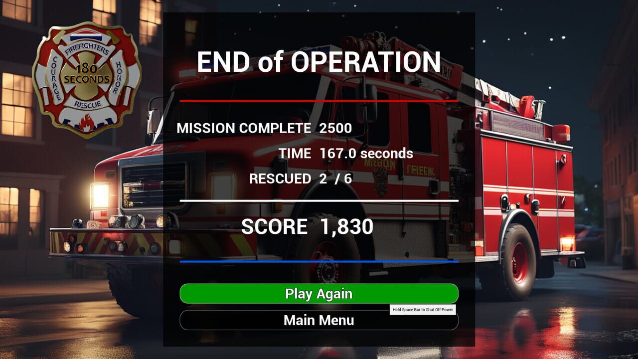 Screenshot de 180 Seconds: A Firefighter's Call