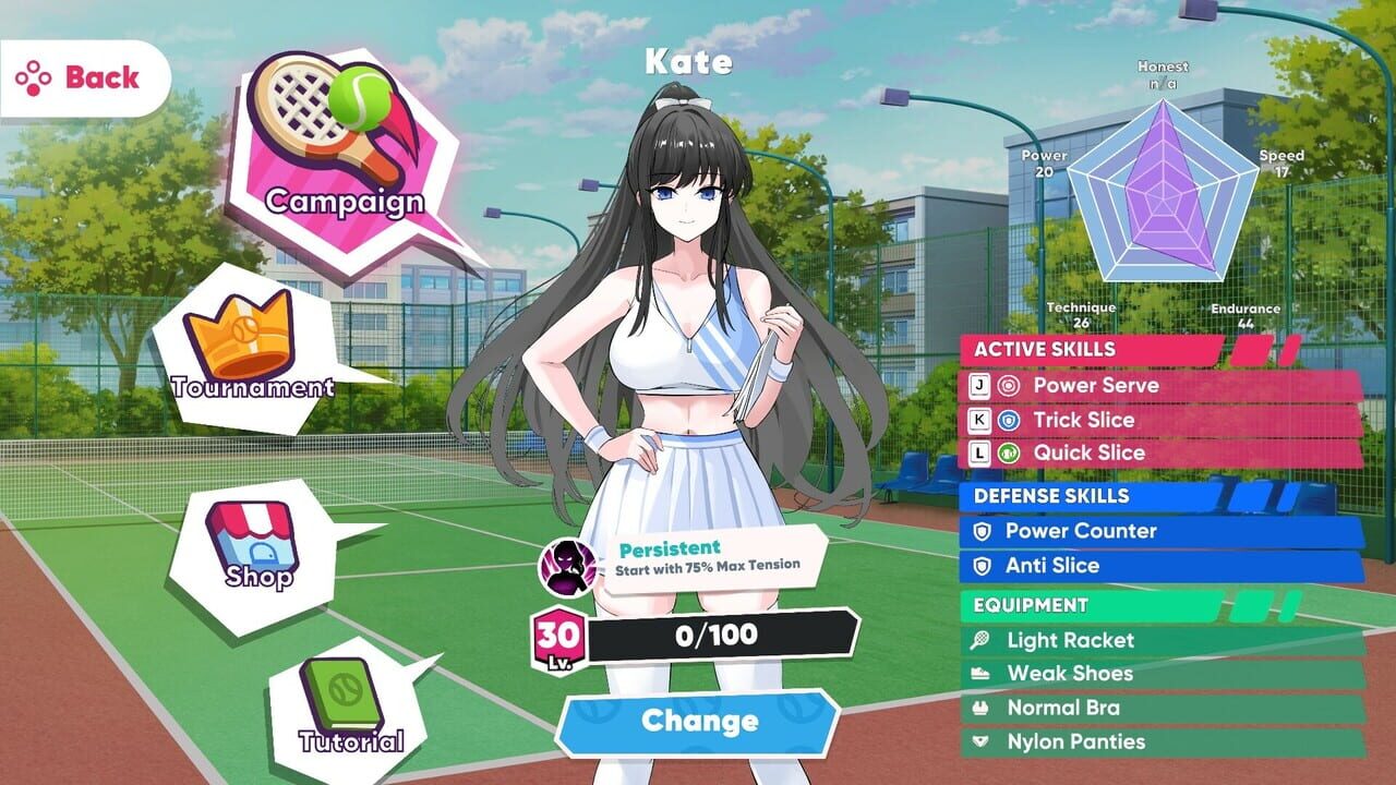 Academy Love Saga: Tennis Angels Image