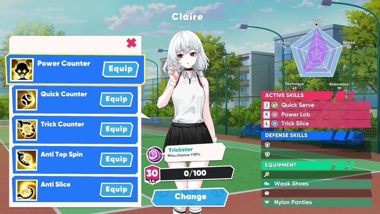 Academy Love Saga: Tennis Angels Image