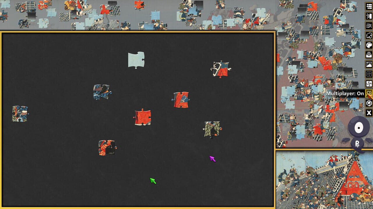 Pixel Puzzles 3: Ukiyo-e Jigsaws — Screenshot 3