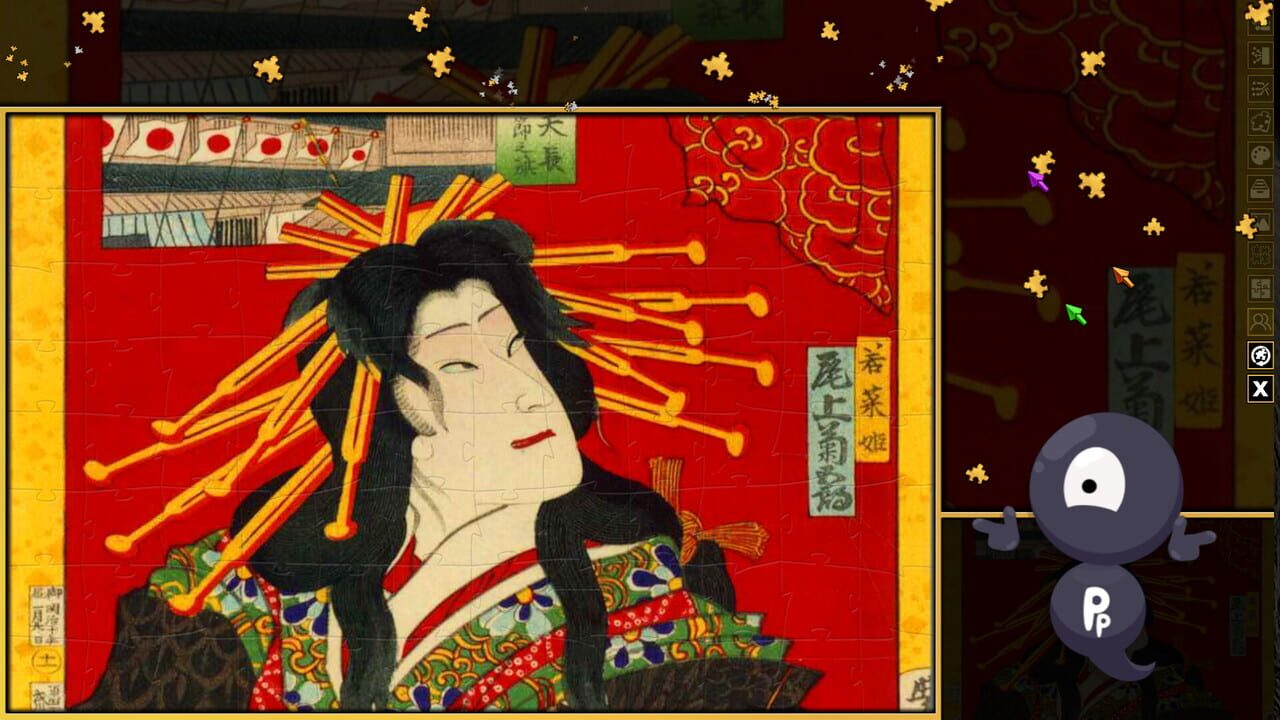 Pixel Puzzles 3: Ukiyo-e Jigsaws — Screenshot 4