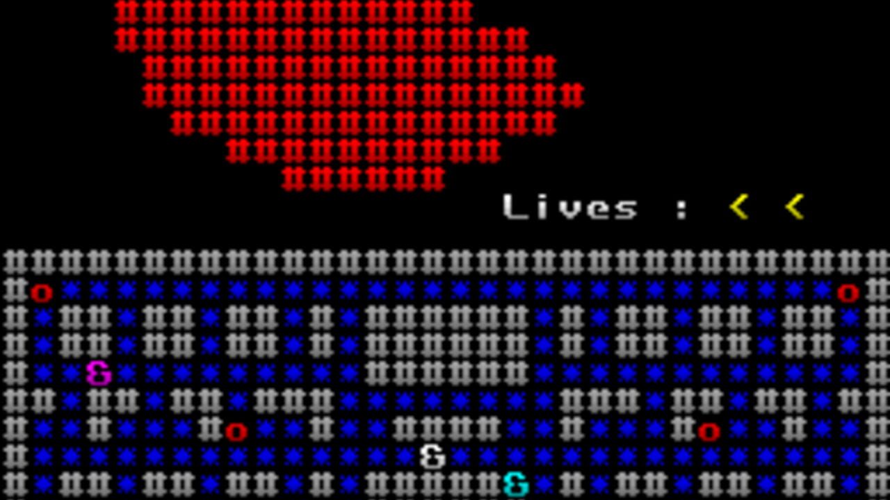 ASCII Pacman Screenshot 1