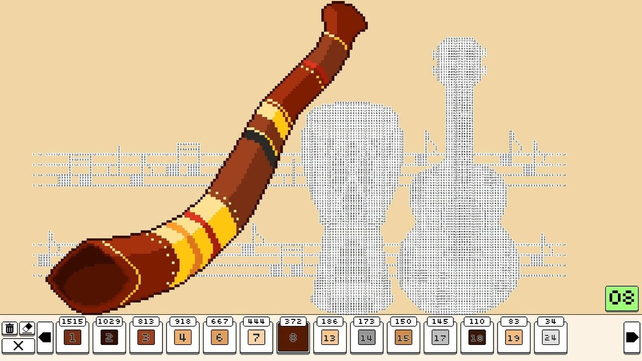 Coloring Pixels: Oceania Pack — Screenshot 2