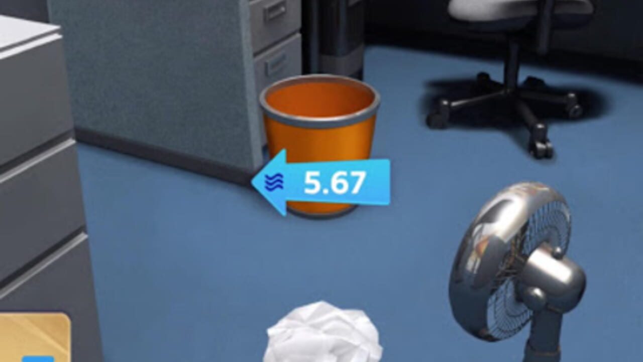 Paper Toss — Screenshot 3