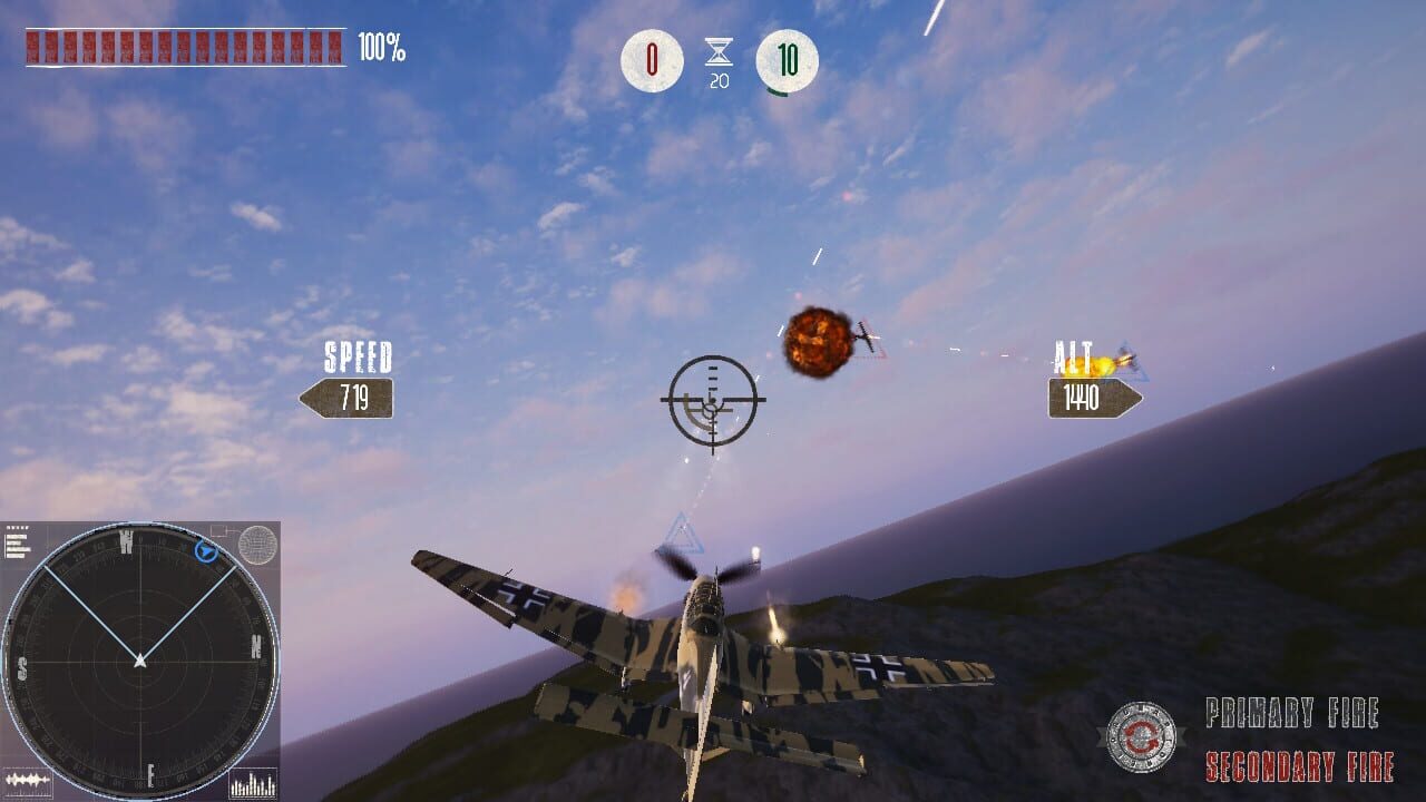 World War II: Airplanes Battle — Screenshot 1