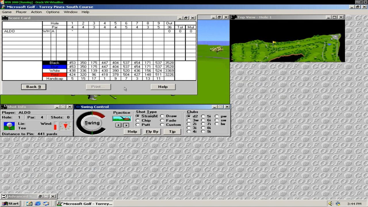 Microsoft Golf: Multimedia Edition — Screenshot 4