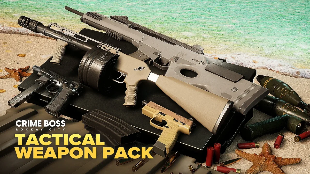 Crime Boss: Rockay City - Tactical Weapon Pack screenshot 1