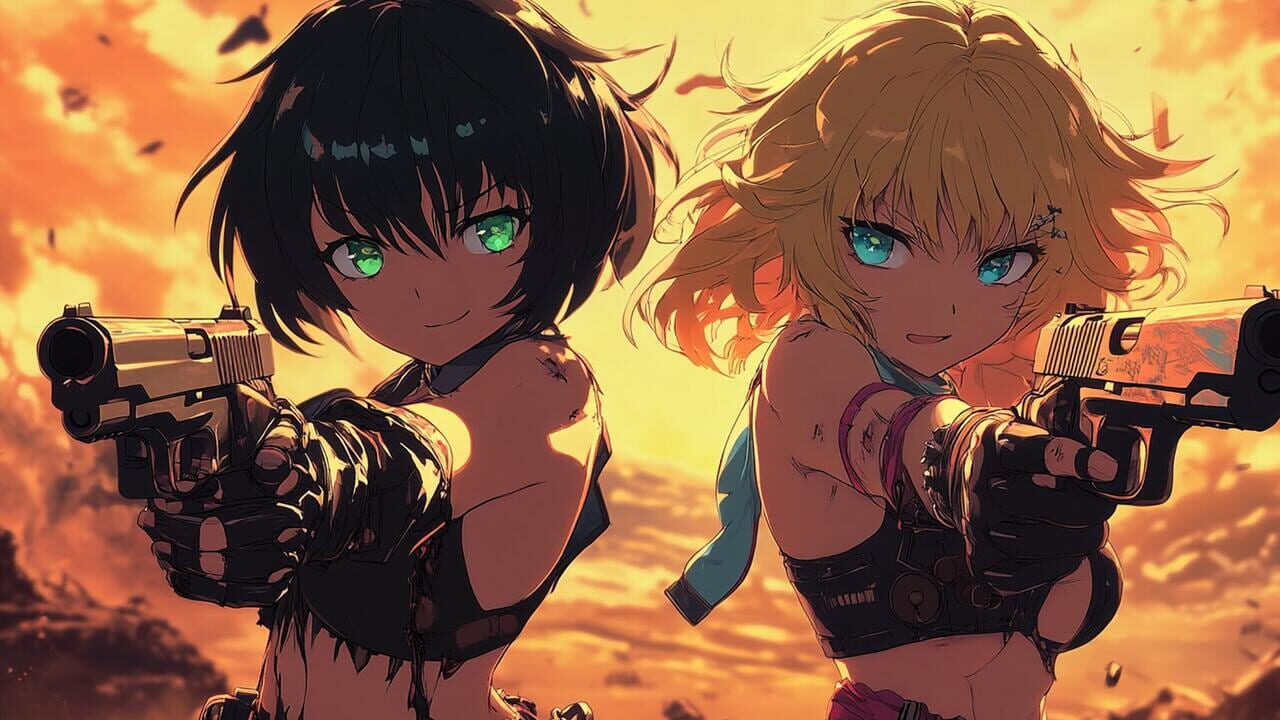 Anime Girls: Wasteland Shootout — Screenshot 4
