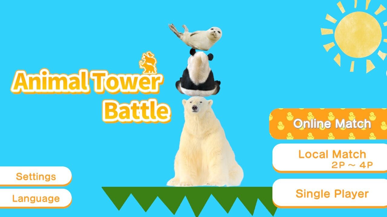 Animal Tower Battle Image
