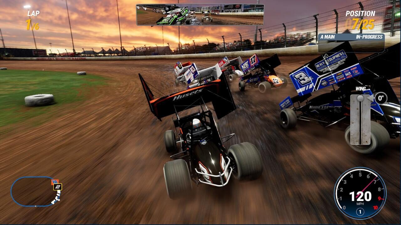 World of Outlaws: Dirt Racing 24 — Screenshot 1