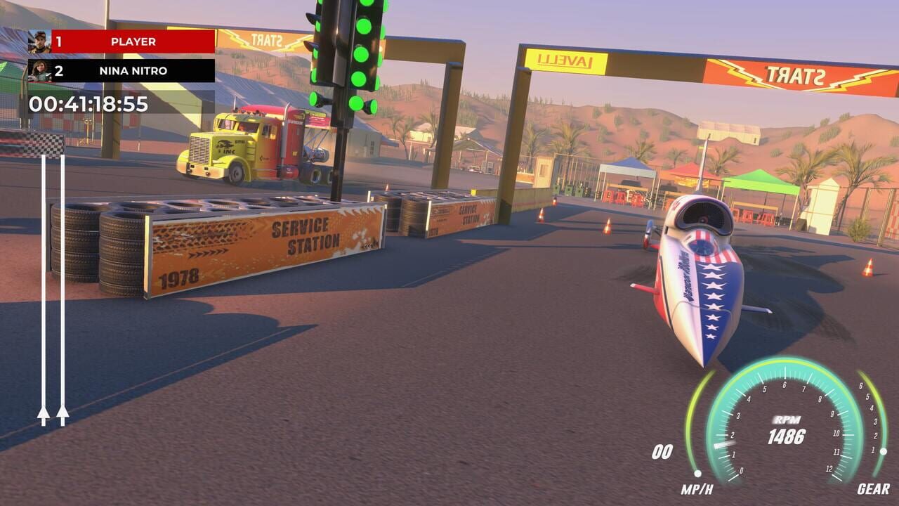 Drag Racing Professionals: Dirt Mechanic Simulator Image