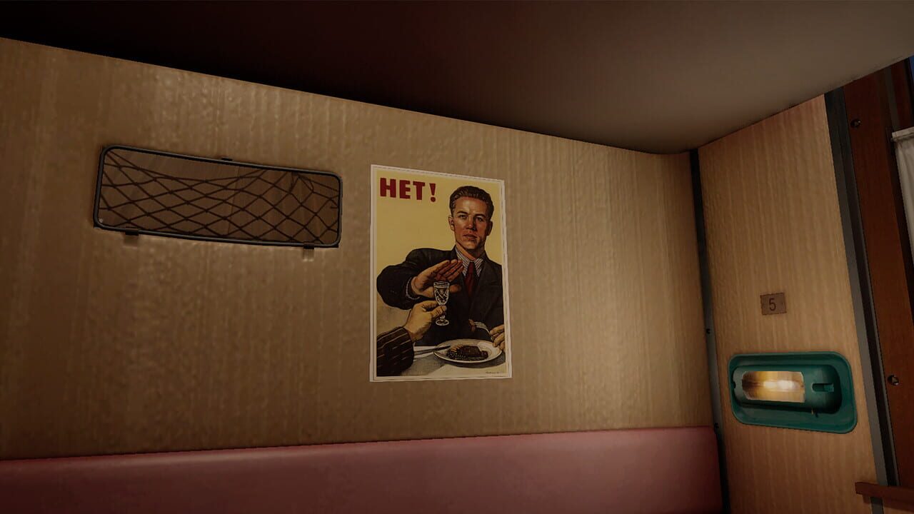 Russian Train Trip 3: Posters In The Train Car — Screenshot 2