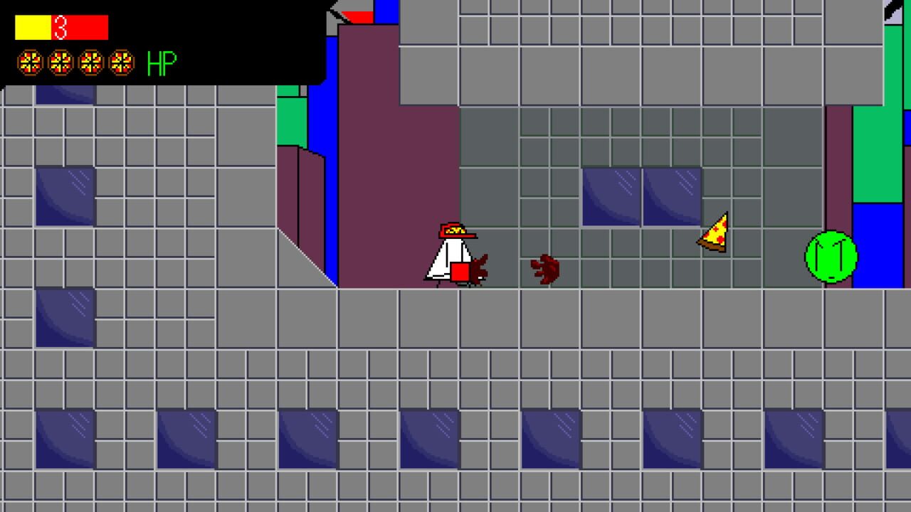 Mr. Triangle The Pizza Delivery Guy Mania Simulator 2k17 — Screenshot 2