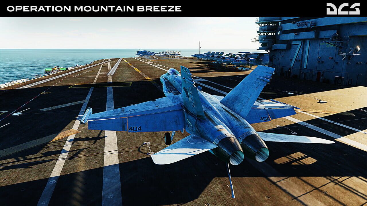 DCS World: F/A-18C Operation Mountain Breeze by Sandman Simulations Image
