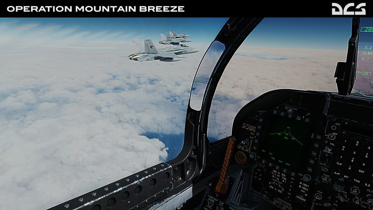 DCS World: F/A-18C Operation Mountain Breeze by Sandman Simulations Image
