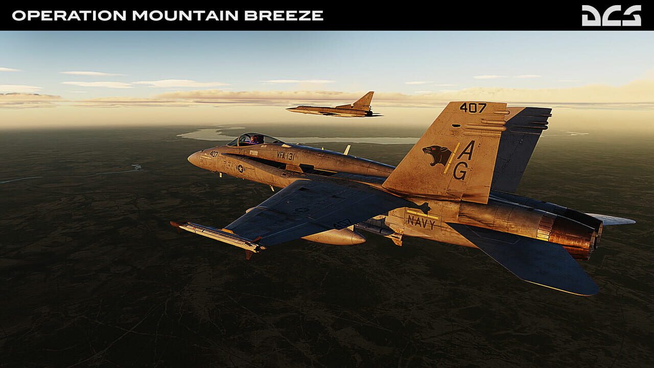 DCS World: F/A-18C Operation Mountain Breeze by Sandman Simulations Image