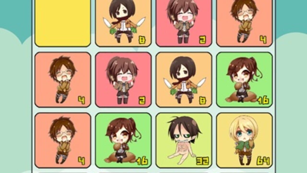 2048 Attack on Titan — Screenshot 2