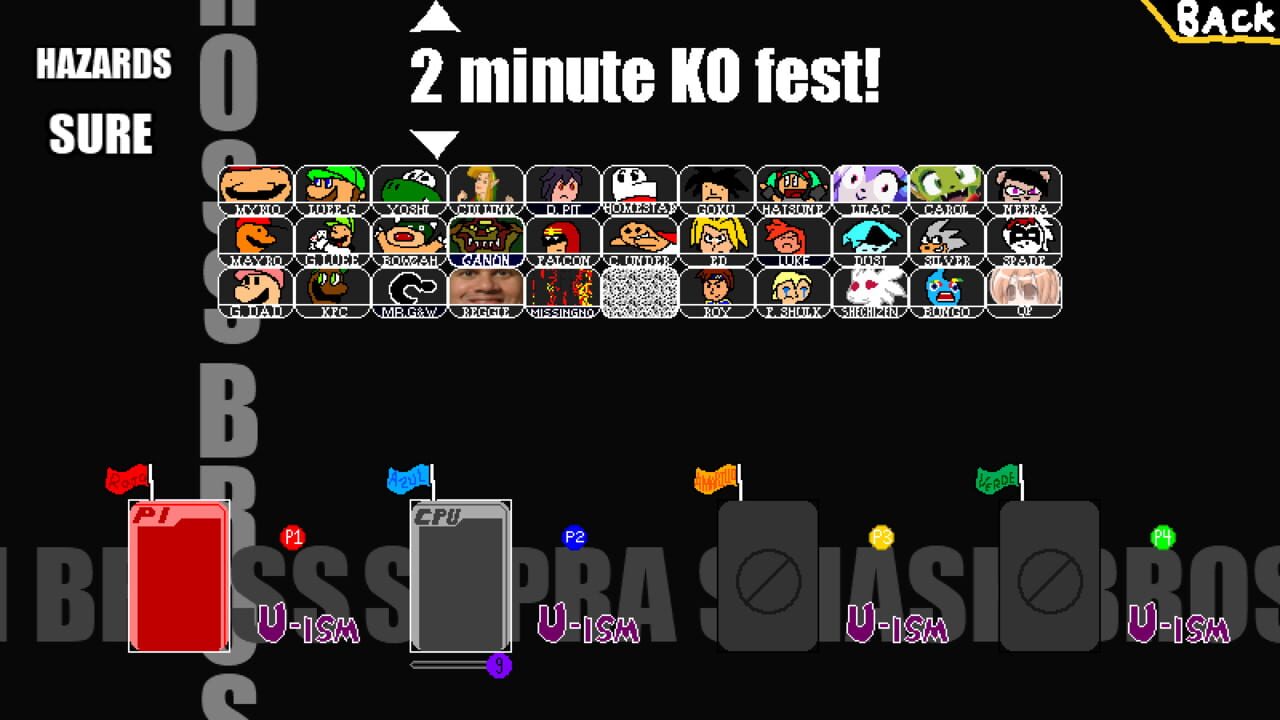 Supra Smash Bross Devolution 2.22: You Can (Not) Be Serious — Screenshot 1