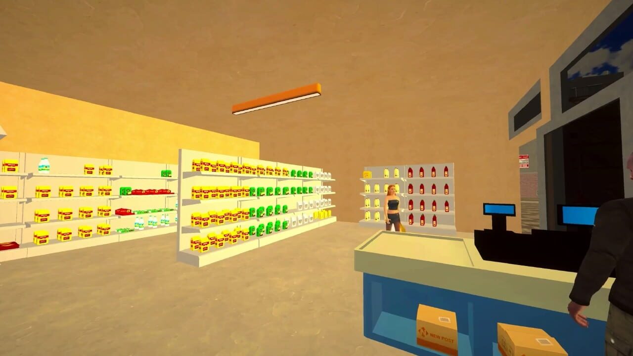 Supermarket 3D Tycoon Business Simulator Image