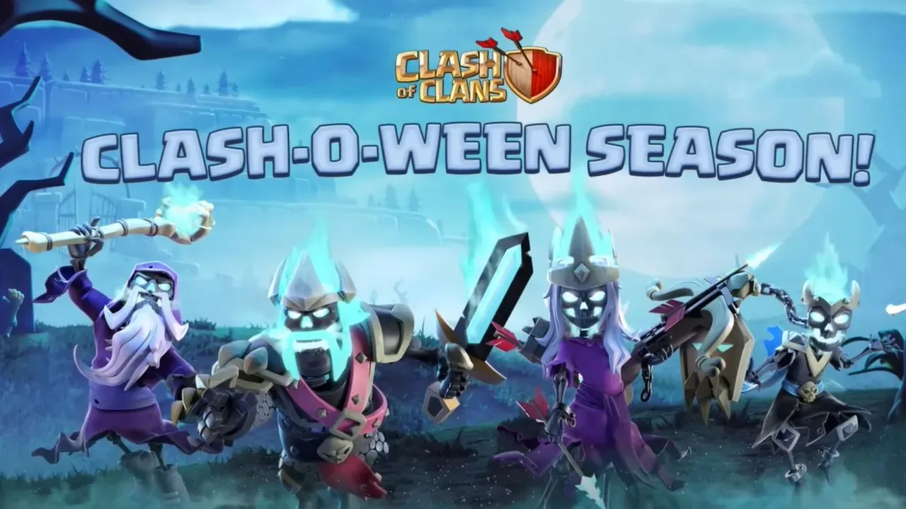 Clash of Clans: Clash-O-Ween Season banner