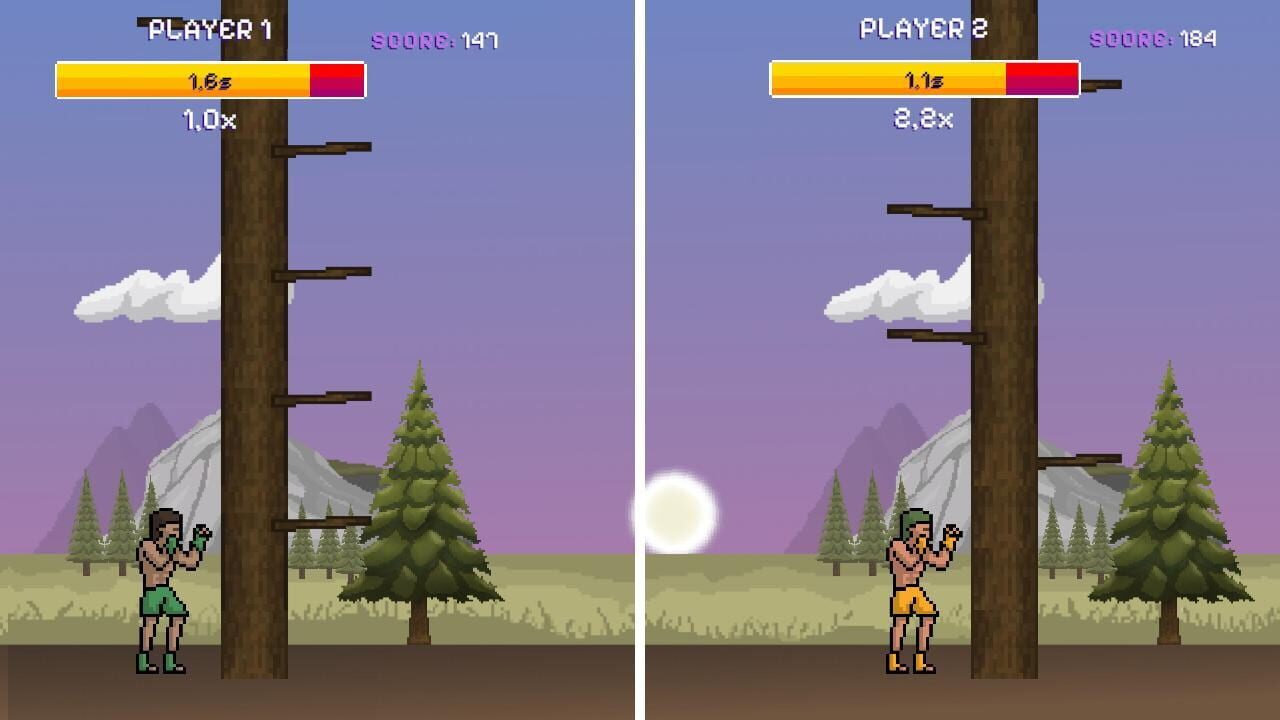 Heavy Hand: Pixel Tree Forest Fury — Screenshot 2