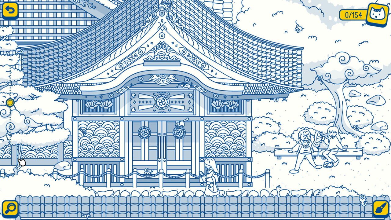 Cats and Seek: Kyoto - Extra Level & Jigsaw Image