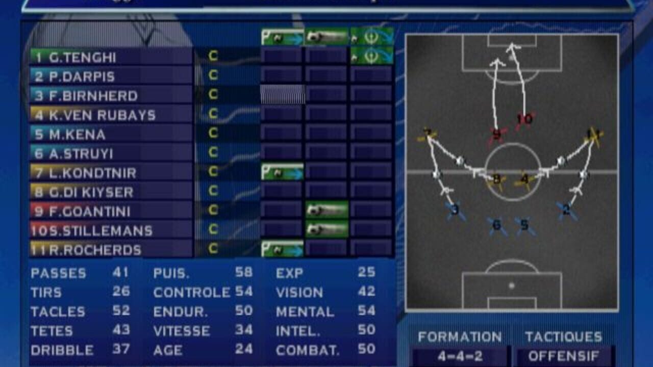 Alex Ferguson's Player Manager 2001 — Screenshot 3