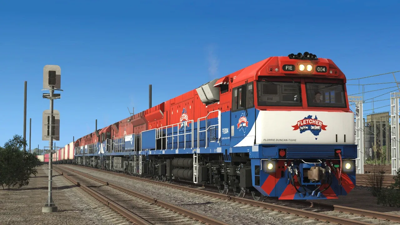Trainz Railroad Simulator 2022: SSR Fletchers Crawfords GE C44aci Pack screenshot 7