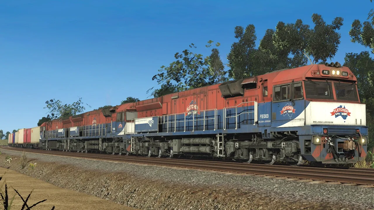 Trainz Railroad Simulator 2022: SSR Fletchers Crawfords GE C44aci Pack screenshot 8