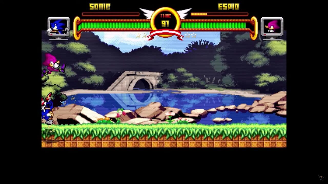 Ultimate Sonic Fighter Remaster — Screenshot 1