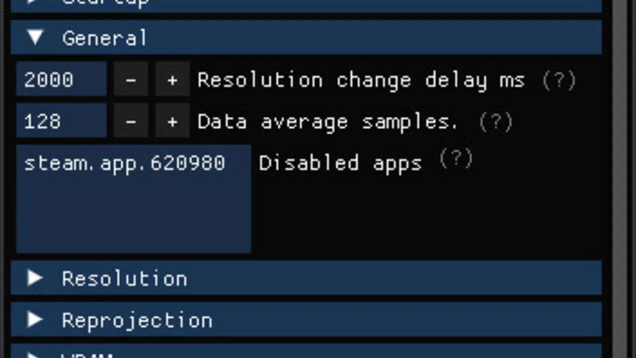 OVR Dynamic Resolution screenshot 4