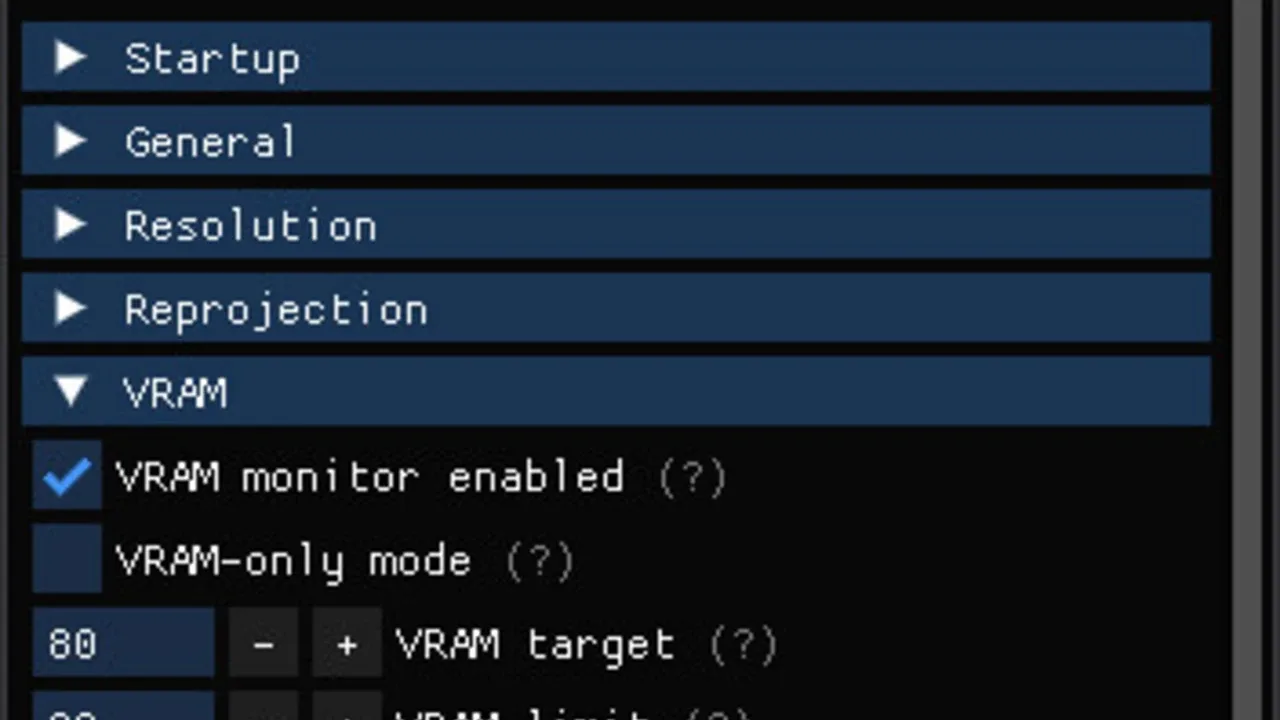 OVR Dynamic Resolution screenshot 1