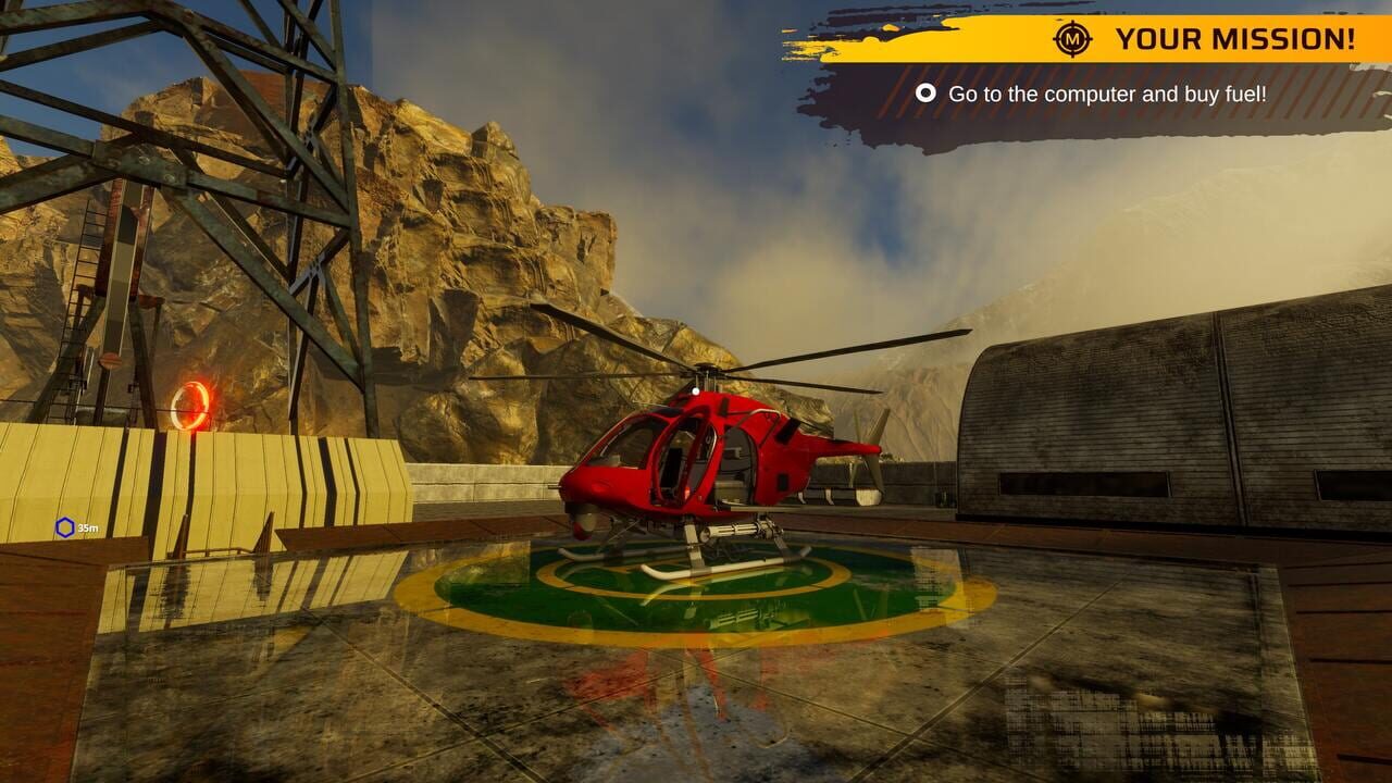 Helicopter Flight Simulator — Screenshot 1