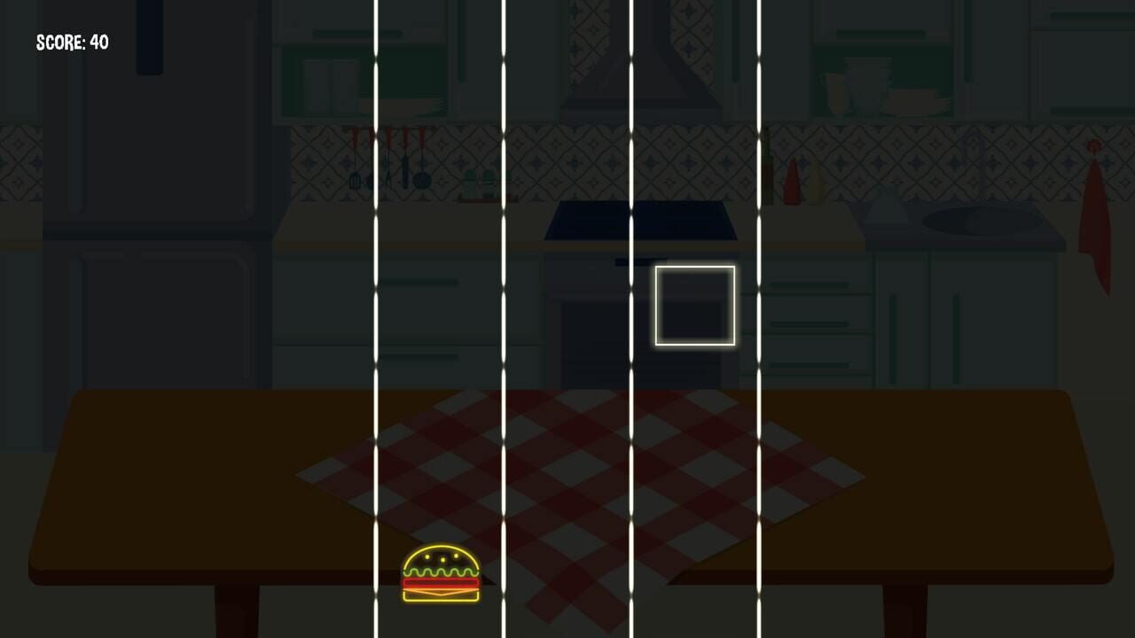 The Jumping Burger Rush — Screenshot 2