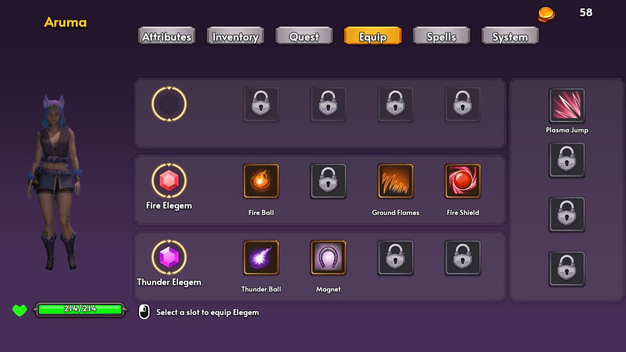 Screenshot de Elemdian