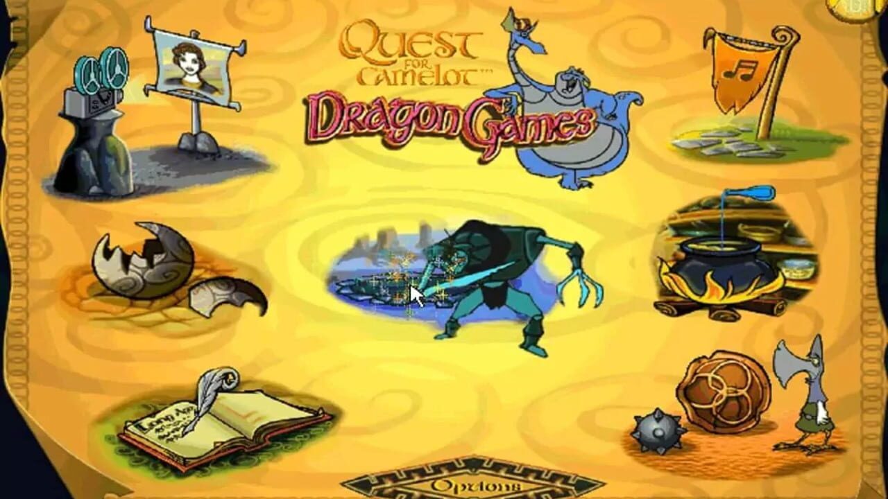 Quest for Camelot: Dragon Games — Screenshot 2