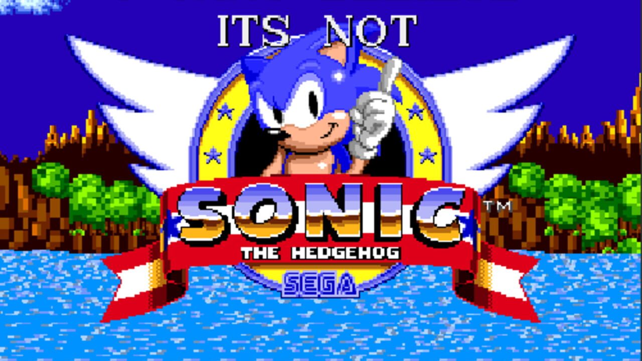 I Can't Believe it's Not Sonic 1 Image