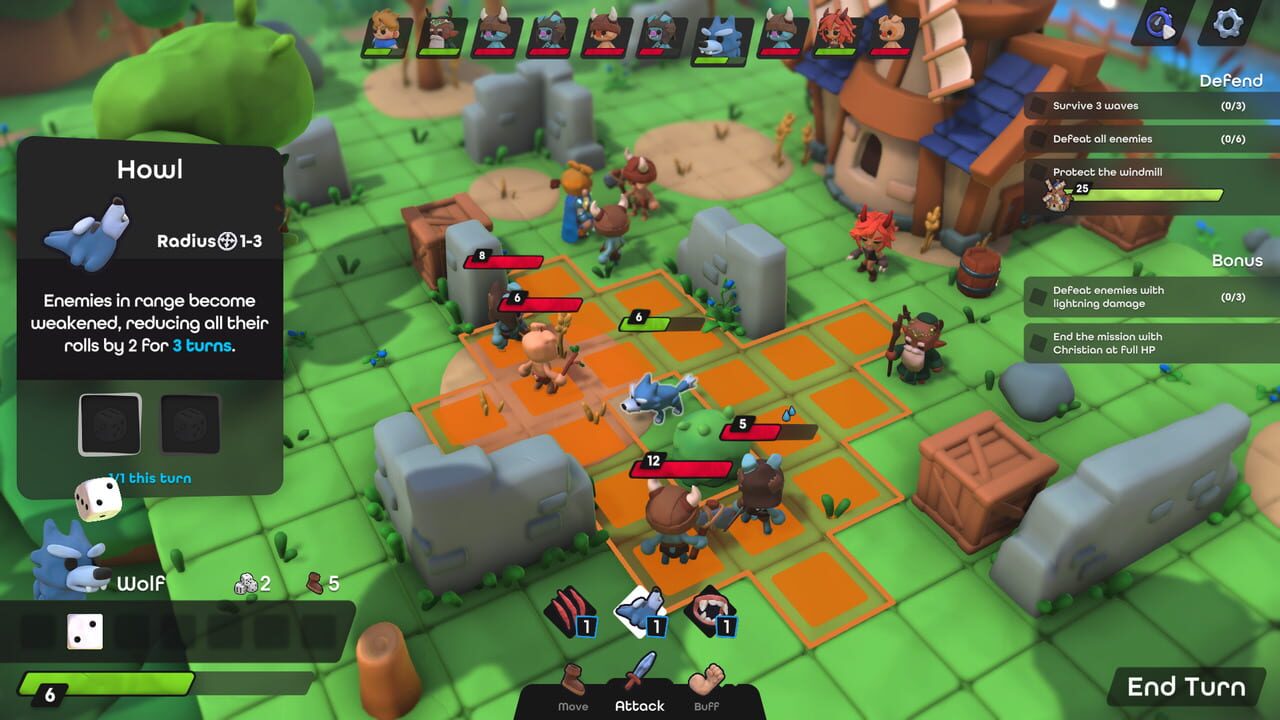 Screenshot de Dobbel Dungeon