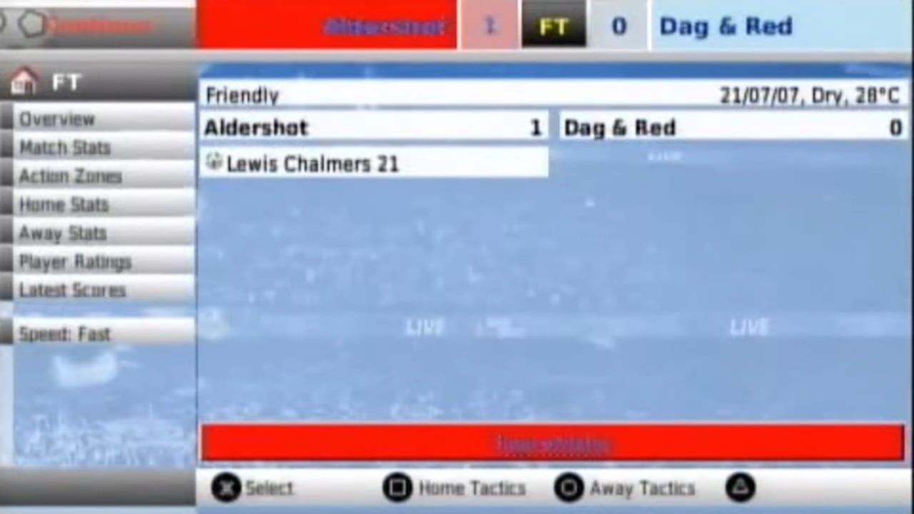 Football Manager Handheld 2008 — Screenshot 3